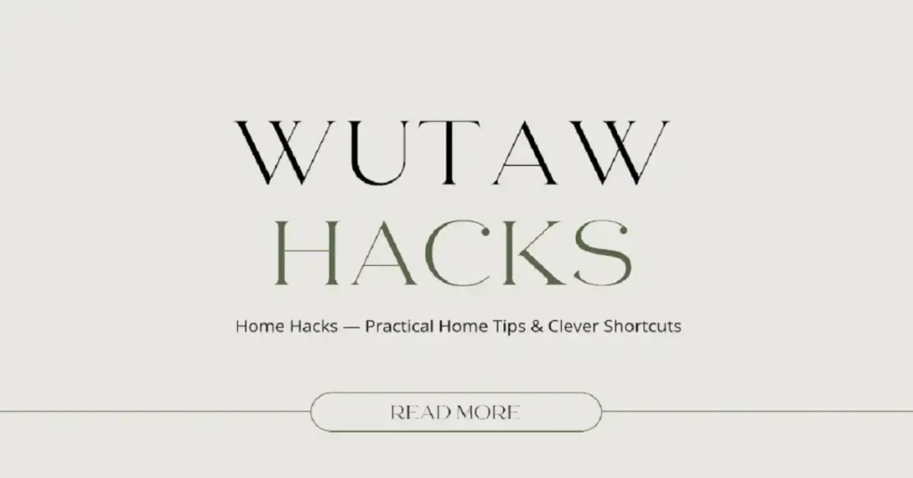 wutawhacks home hacks